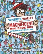 Where's Wally? The Magnificent Mini Book Box, 5 Books w. Magnifying Glass