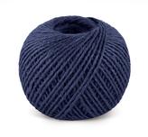 Jutový motouz - modrý - klubko 200g , cca 130 m , průměr 1.75 mm