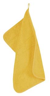 Froté ručník - žlutý ručník - 30x50 cm