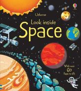 Look Inside Space. Aufklappen und Entdecken: Im Weltraum, englische Ausgabe