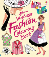Usborne Vintage Fashion Colouring Book