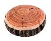 Polštářek ORESTE - dřevo - cca průměr 35 cm