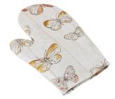 Kuchyňská chňapka - motýlci na dřevě - chňapka 28x18 cm