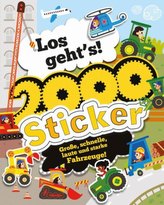 Los geht's - 2000 Sticker - Fahrzeuge