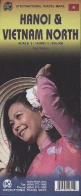 International Travel Map ITM Hanoi/Northern Vietnam