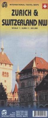 International Travel Map ITM Zurich/NW Switzerland