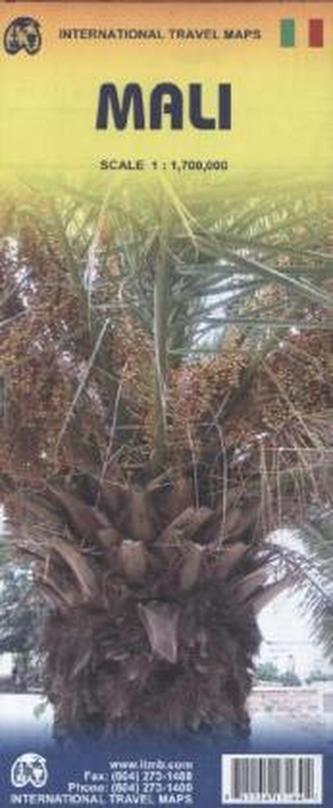 International Travel Map ITM Mali International Travel Map ITM Mali