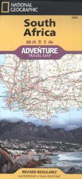 National Geographic Adventure Travel Map South Africa