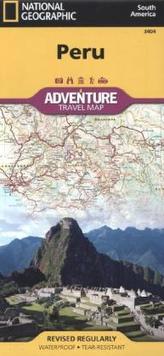 National Geographic Adventure Map Peru