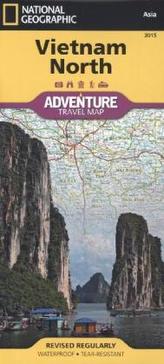 National Geographic Adventure Travel Map Vietnam North