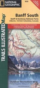National Geographic Trails Illustrated Topographic Map Banff South