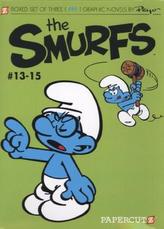 The Smurfs Graphic Novels Boxed Set. Vol.13-15