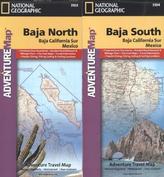 National Geographic Adventure Map Baja Map Pack, 2 Bl.