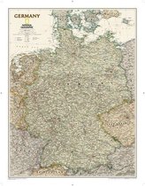 National Geographic Map Executive Germany, laminated, Planokarte