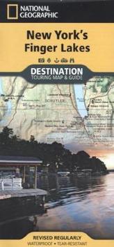 National Geographic Destination Touring Map & Guide New York's Finger Lakes