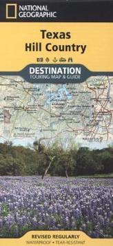 National Geographic Destination Touring Map & Guide Texas Hill Country