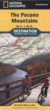 National Geographic Destination Touring Map & Guide Pocono Mountains