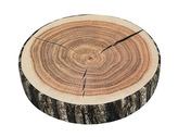 Sedák ORESTE kulatý - dřevo - průměr 38 cm