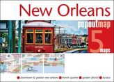 New Orleans PopOut Map, 5 maps