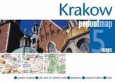 Krakow  PopOut Map, 5 maps