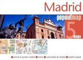 Madrid PopOut Map, 5 maps