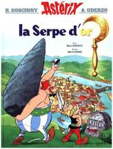 Asterix - La serpe d' or. Die goldene Sichel, französische Ausgabe