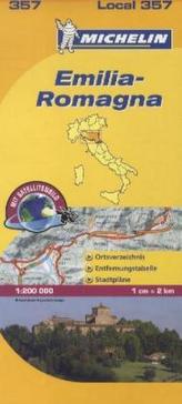 Michelin Karte Emilia-Romagna