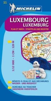 Michelin Karte Luxemburg. Luxembourg