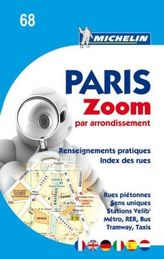 Michelin Karte Paris Zoom par arrondissement
