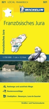 Michelin Karte Französisches Jura