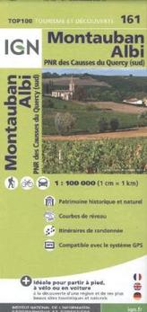 IGN Karte, Tourisme et découverte Montauban, Albi