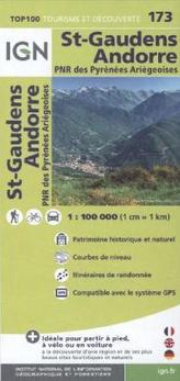 IGN Karte, Tourisme et découverte Saint-Gaudens, Andorre
