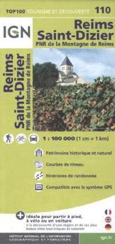 IGN Karte, Tourisme et découverte Reims Saint-Dizier
