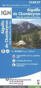 IGN Karte, Carte de randonnée (et plein air) Aiguille de Chambeyron