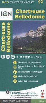 IGN Karte, Tourisme et Randonnée Chartreuse, Belledonne