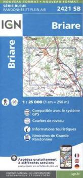 IGN Karte, Serie Bleue Top 25 Briare