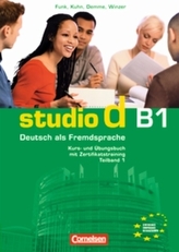 Kurs- und Übungsbuch mit Zertifikatstraining, m. Audio-CD. Tl.1