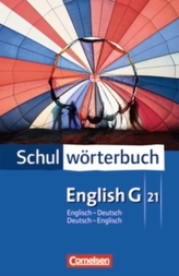 Schulwörterbuch English G 21, Englisch-Deutsch / Deutsch-Englisch