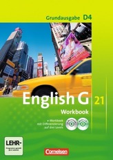 8. Schuljahr, Workbook m. CD-ROM (e-Workbook) u. Audio-CD, Grundausgabe