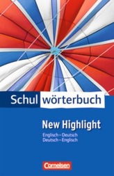 Schulwörterbuch New Highlight, Englisch-Deutsch / Deutsch-Englisch