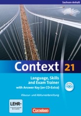 Language, Skills and Exam Trainer with Answer Key (on CD-Extra), Ausgabe Sachsen-Anhalt
