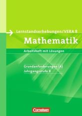 Lernstandserhebungen / VERA 8 Mathematik, Grundanforderungen (A)