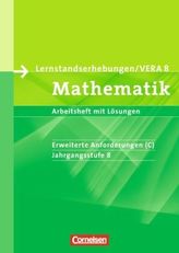 Lernstandserhebungen / VERA 8 Mathematik, Erweiterte Anforderungen (C)