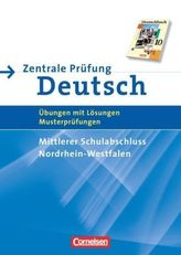 Zentrale Prüfung Deutsch 2014, Mittlerer Schulabschluss Nordrhein-Westfalen
