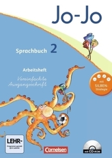 2. Schuljahr, Arbeitsheft in Vereinfachter Ausgangsschrift m. CD-ROM