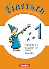 Die Zahlen von 1 bis 6 - Geometrie. Themenh.1