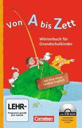 Wörterbuch für Grundschulkinder, mit Bild-Wort-Lexikon Englisch und CD-ROM