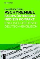 Pschyrembel Fachwörterbuch Medizin Kompakt, Englisch-Deutsch / Deutsch-Englisch