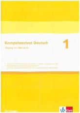 Kompetenztest Deutsch, Zugang zur Oberstufe