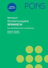 PONS Wörterbuch Studienausgabe Spanisch